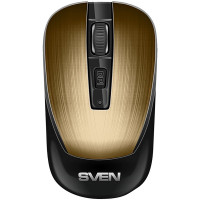 Мышь беспровод. SVEN RX-380W (2,4 GHz, 3+1кл.800-1600DPI,блист.) античная бронза