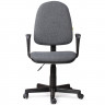 Кресло для оператора пластик/ткань PRESTIGE серый (В-40)