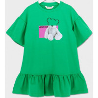 Платье (Deloras) артикул 19585 размерный ряд 26/98-32/128 цвет зеленый