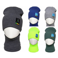 Комплект демисезон для мальчика (ARABELLA) арт.111/22 ANCK DESING размер 52-54 (шапка+снуд) цвет в ассортименте