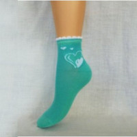 Носки детские арт.3с24 размер 14-24 хлопок 80% полиамид 18% эластан 2% цвет ассорти для девочки (Юстатекс)