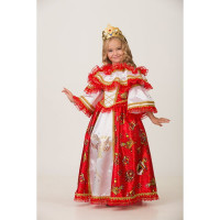 Костюм Д (ПРИНЦЕССА) Герцогиня (платье,корона,подъюбник) р.28/110-38/146 арт.1903