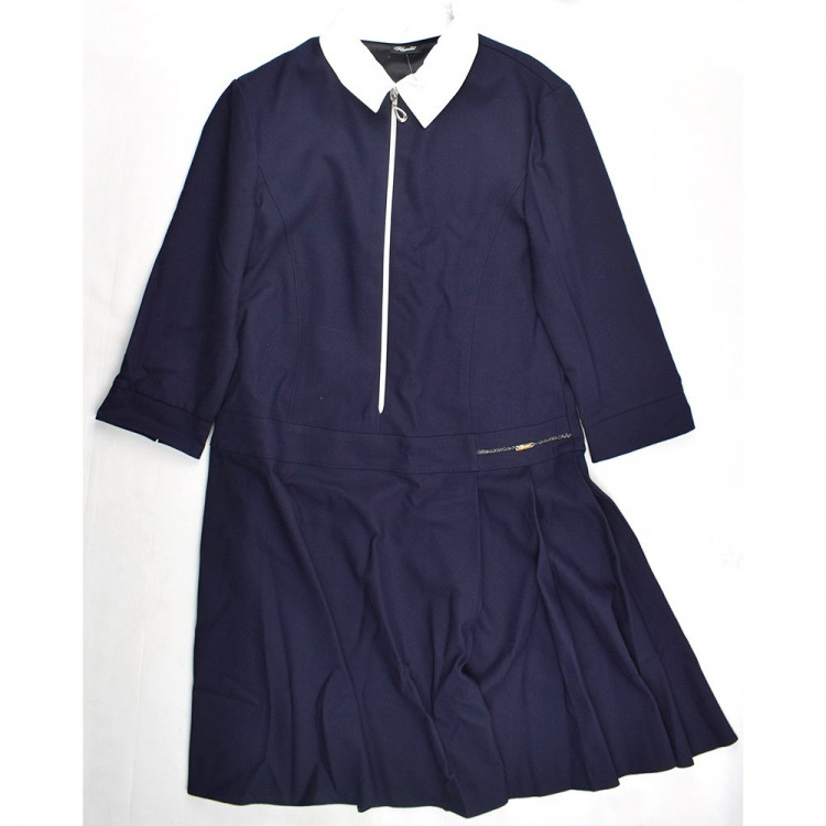 Платье для девочки (ГЕРМИОНА)  арт.55225-07 размер 34/134-40/158 цвет синий