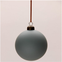 Шар пластик 08см матовый цв.серо-зеленый 172 арт.РШ2172