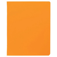 Тетрадь А5 клетка 48 листов скоба (Hatber) SoloMatte Шафран soft-touch ламинация запечатанный титульный лист скругленные углы арт.48Т5лВ1