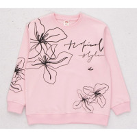 Свитшот для девочки арт.DMB 9628  размер 34/134-44/164 цвет розовый