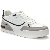 Кроссовки для мальчика (CROSBY) белый/серый  верх-искусственная кожа/текстиль подкладка-текстиль артикул 247215/01-01