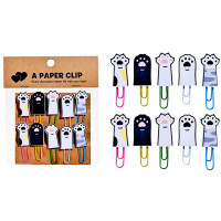 Закладка-скрепка (Mazari) Лапки 10 штук 35мм арт.М-1548