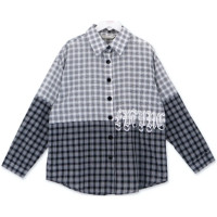 Блузка для девочки артикул 22618 (DELORAS) размер цвет черно-белый