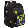Рюкзак для мальчиков (Grizzly) арт RU-033-2/1 салатовый 30х42х22 см