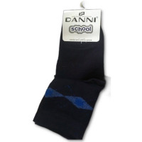 Носки детские арт.DSCH2601 размер 18-24 хлопок 82% полиамид 12% спандекс 6% цвет черный для мальчика (DANNI)