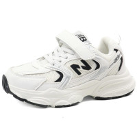 Кроссовки для мальчика (Канарейка) цвет белый верх-текстиль подкладка -текстиль размерный ряд 32-37 артикул wjp-X8003-9