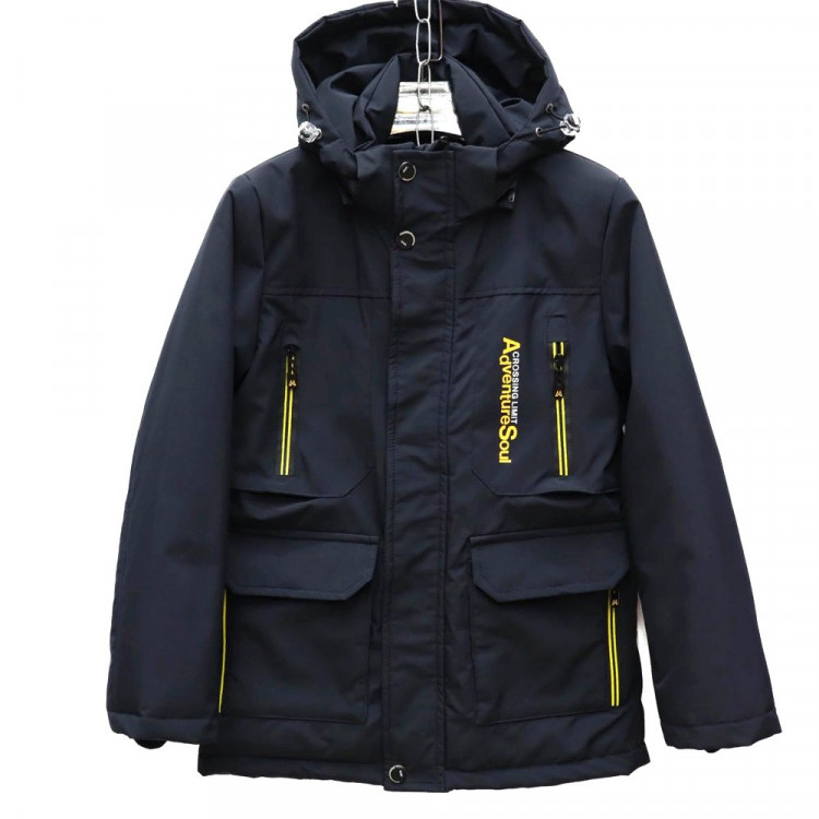 Куртка осенняя для мальчика (MENGQI) арт.scs-22-20-2 цвет серый