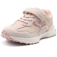 Кроссовки для девочки (KNT) цвет белый верх-искусственная кожа/текстиль подкладка-текстиль размерный ряд 32-37 арт.sdf-C11003-8