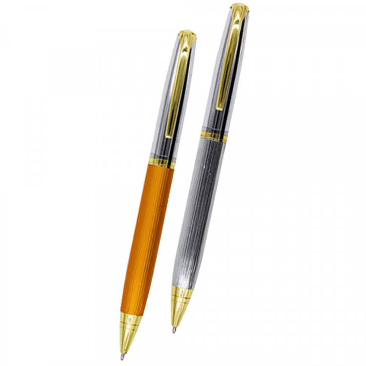 Ручка шариковая подарочная (Basir) металлический цветной корпус, поворотный механизм арт.МС-4338 (Ст.12)