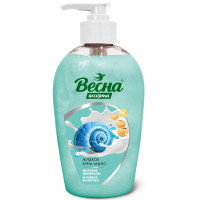 Мыло жидкое 280мл дозатор ВЕСНА Морские минералы и соевое молочко арт.5216 (Ст.15)