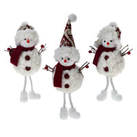Украшение декоративное "Снеговик" 25см асс. арт.807428