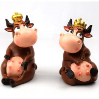 Копилка СГ "Коровка" 13см в ассортименте арт.753929