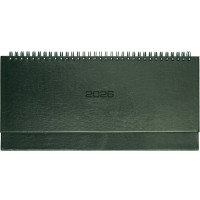 Планинг 2026 к/з Attomex "Visa" темно-зеленый, 64л евроспираль арт.2239661