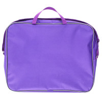 Папка А3 текстиль на молнии ручка-тесьма (deVENTE) внутренний карман сиреневая арт. 3075118