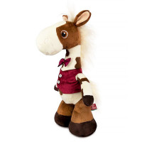 Игрушка мягкая 38см Конь Мэйс арт.HS38-001