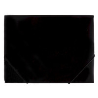 Папка на резинке А4 35мм пл. 0,50мм черный Workmate