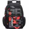 Рюкзак для мальчиков (Grizzly) арт RU-033-22/3 красный 30х42х22 см