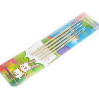 Набор кистей синтетика 5 штук в наборе(Attomex) №1, 2, 3, 4, 5 арт 8072621