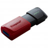 Флеш диск 128GB Kingston DataTraveler Exodia M, USB 3.2  черный/красный