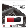 Флеш диск 128GB Kingston DataTraveler Exodia M, USB 3.2  черный/красный