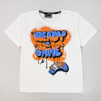 Футболка для мальчика (CEGISA) артикул 61708 размерный ряд 24/92-28/110 цвет белый