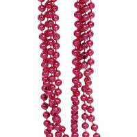 Украшение декоративное "Бусы" 06м цв.розовый арт.556-191