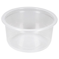 Контейнер без крышки 350мл б/к D=115мм цвет прозрачный (Ст.100/1000)