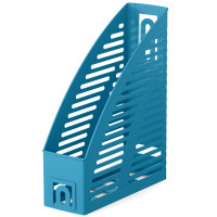 Вертикальный накопитель 85мм Base Vivid бирюзовый ErichKrause арт.57947 (Ст.1/8)