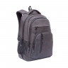 Рюкзак для мальчиков (Grizzly) арт RU-925-1 черный 32х47х17 см