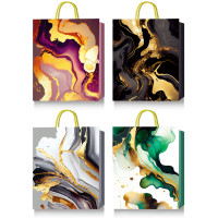 Пакет бумажный с ручкой "deVENTE.Marble" вертикальный 18*23*8см арт.9041424