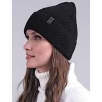 Шапка демисезонная для девочки (CLEVER) арт.444193вн размер 54-56 цвет черный