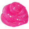 Игрушка Лизун Slime (Волшебный мир) Glamour collection розовый с блестками 60г арт.SLM180