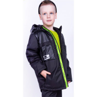 Комплект осенний для мальчика (OVAS) арт.РЕНС размерный ряд 32/122-36/140 цвет черный