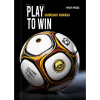 Записная книжка А7 твердая обложка 64 листа (Prof-Press) Футбольный мяч глянцевая ламинация арт.64-1689