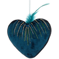 Украшение декоративное "Сердце" 9,5см арт.762108