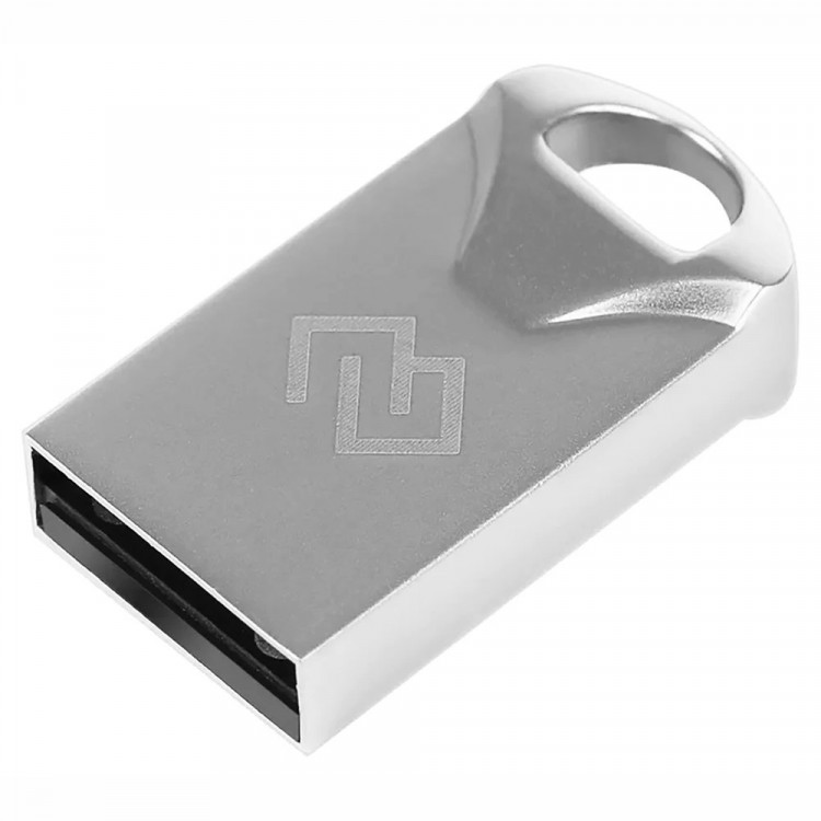 Флеш диск 128GB USB 2.0 Digma DRIVE2, серебристый