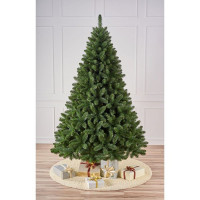 Елка 180см "Боярская" (хвоя ПВХ, ветки отгибные, подставка металл.) арт.ЕБР 18