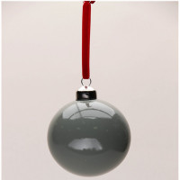 Шар пластик 06см глянец цв.серо-зеленый 172 арт.РШ5772