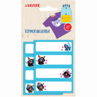 Набор именных термонаклеек на тканевой основе (deVENTE) Korokoro 8 штук 60х20мм арт.8066500