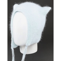 Шапка зимняя для девочки (Trendy) арт.7-109 размер 56-58 цвет св.голубой