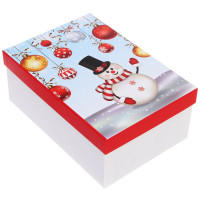 Коробка подарочная 23*16*9,5см "Весёлый праздник" арт.214-480