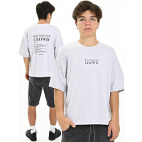 Футболка для мальчика арт.4635 цвет светло-серый