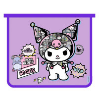 Папка школьная для тетрадей А5 на молнии (CENTRUM) Куроми арт.76570