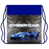 Сумка для сменной обуви 1 отделение (Лист-Арт) КиберКар 350х470мм. арт.М1о-23-416